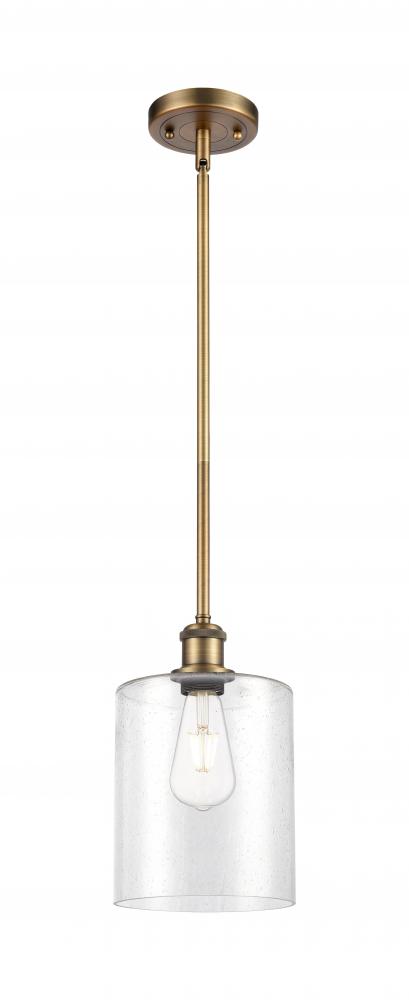 Paladin - 1 Light - 7 inch - Brushed Brass - Mini Pendant