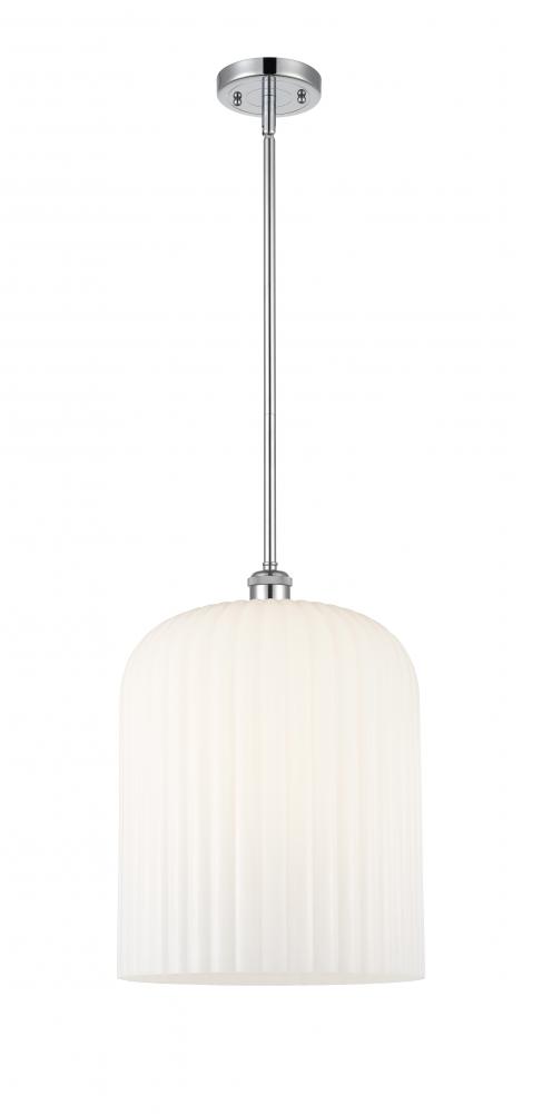 Bridal Veil - 1 Light - 5 inch - Polished Chrome - Mini Pendant