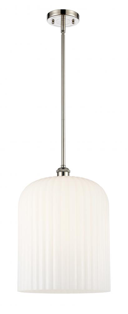 Bridal Veil - 1 Light - 5 inch - Polished Nickel - Mini Pendant