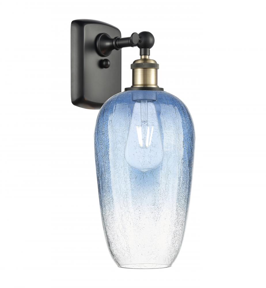 Brookhaven Flute - 1 Light - 7 inch - Black Antique Brass - Sconce