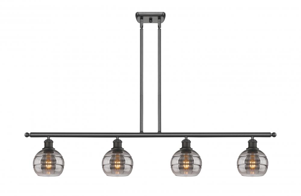 Rochester - 4 Light - 48 inch - Oil Rubbed Bronze - Stem hung - Island Light