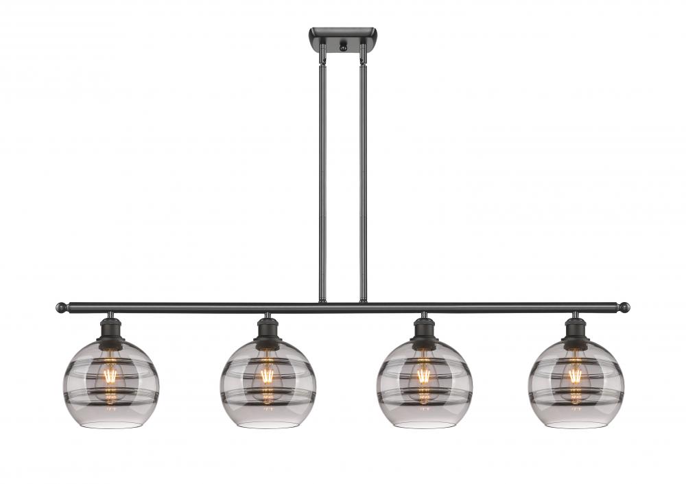 Rochester - 4 Light - 48 inch - Oil Rubbed Bronze - Stem hung - Island Light