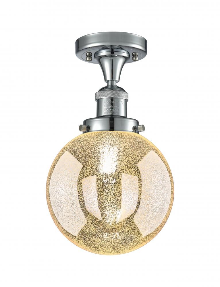 Beacon - 1 Light - 8 inch - Polished Chrome - Semi-Flush Mount