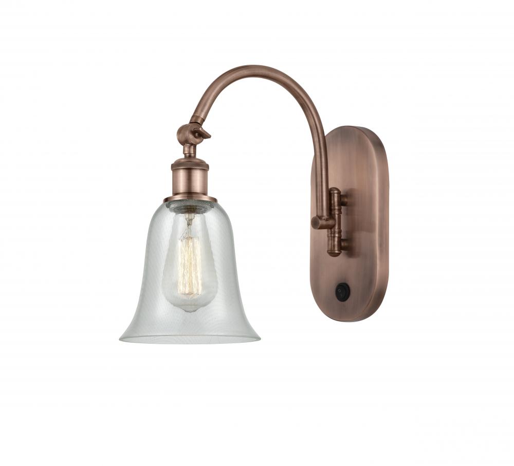 Hanover - 1 Light - 6 inch - Antique Copper - Adjustable Swing Arm