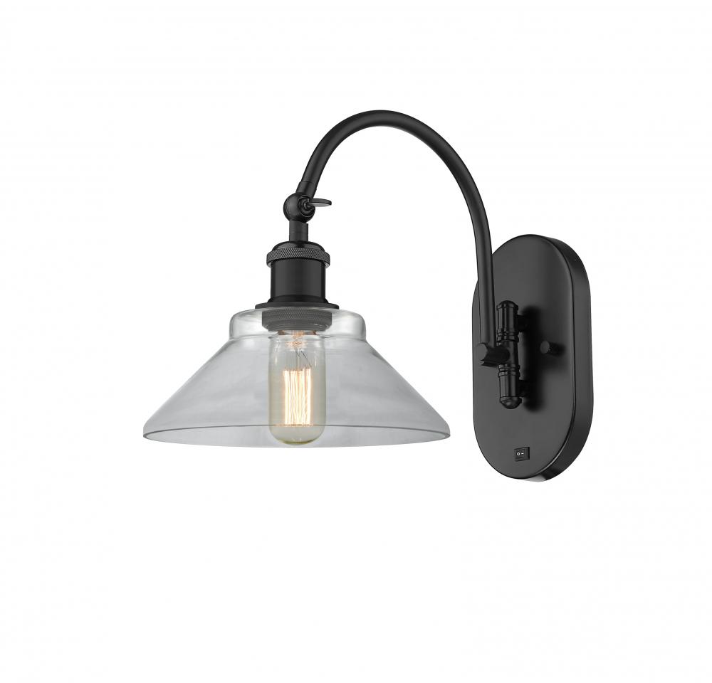 Orwell - 1 Light - 8 inch - Matte Black - Adjustable Swing Arm