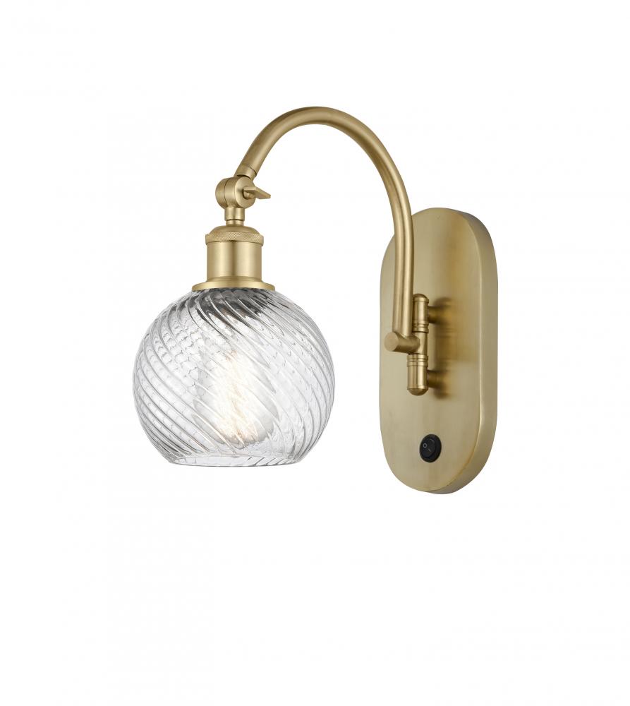 Athens Twisted Swirl 1 Light 6 inch Sconce