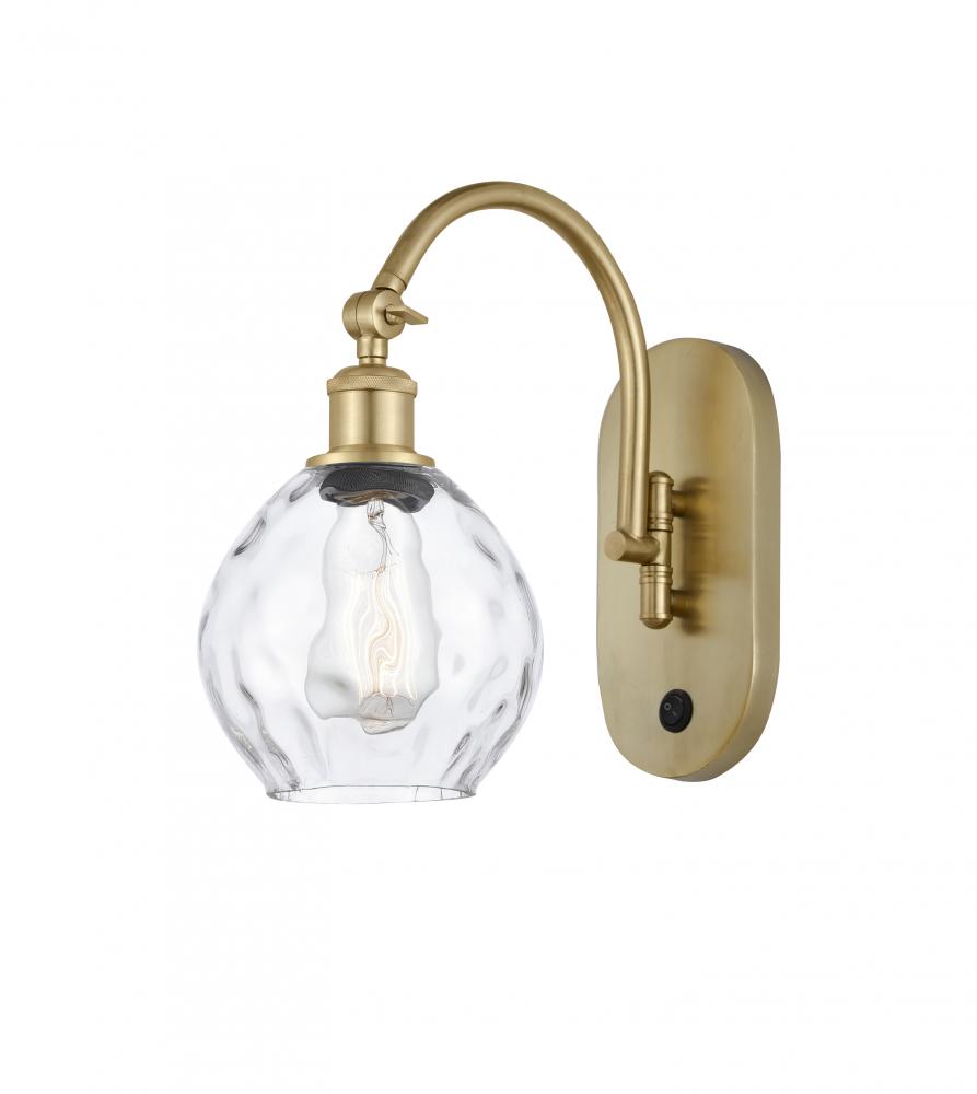 Waverly - 1 Light - 6 inch - Satin Gold - Adjustable Swing Arm