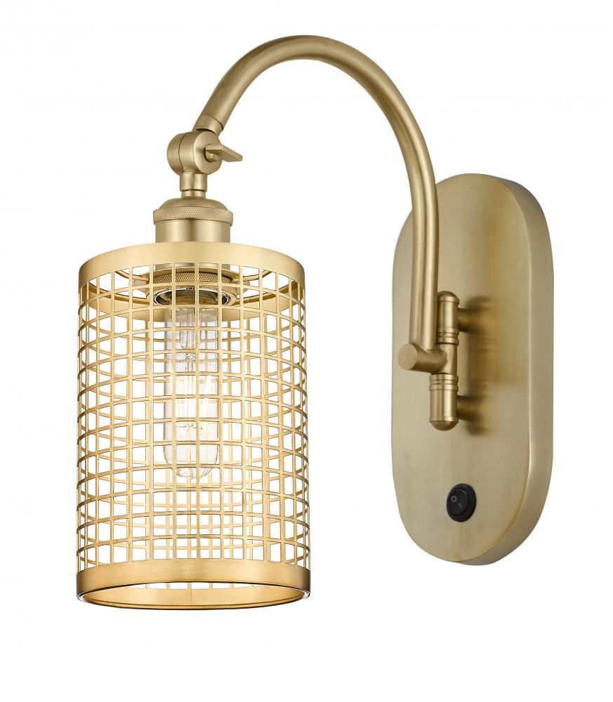 Nestbrook - 1 Light - 5 inch - Satin Gold - Adjustable Swing Arm