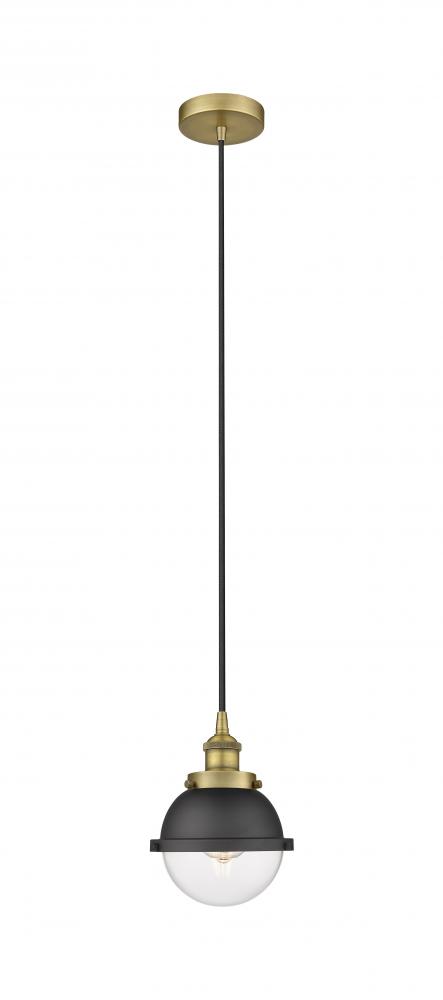 Edison - 1 Light - 7 inch - Brushed Brass - Mini Pendant