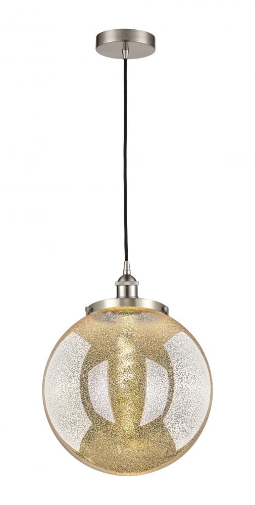 Beacon - 1 Light - 14 inch - Satin Nickel - Mini Pendant