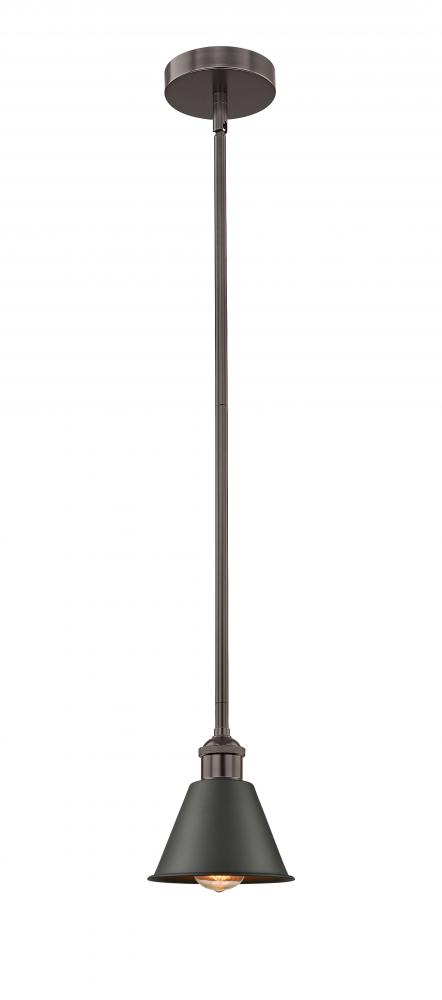 Smithfield - 1 Light - 7 inch - Oil Rubbed Bronze - Stem hung - Mini Pendant