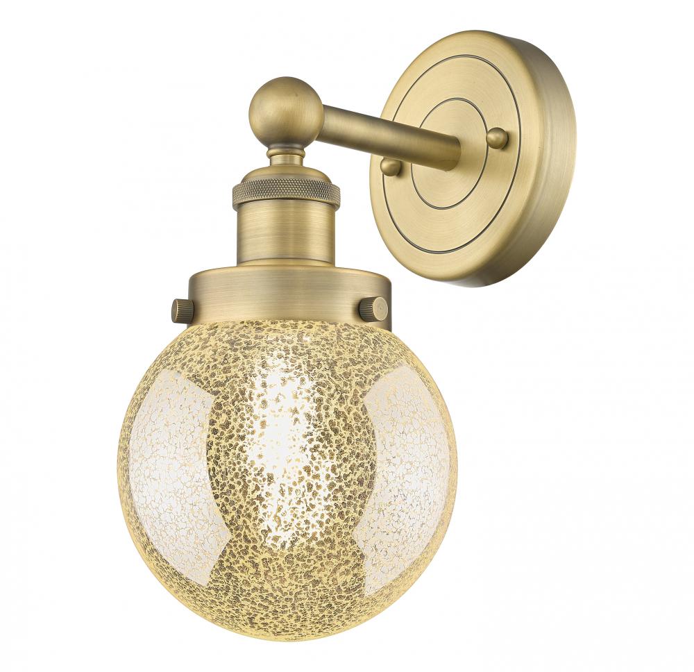 Beacon - 1 Light - 6 inch - Brushed Brass - Sconce