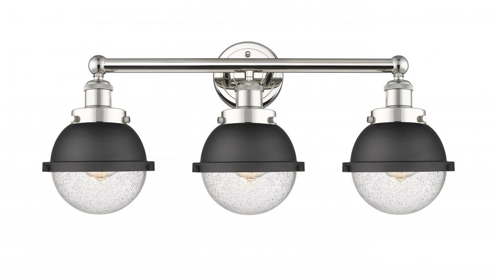 Edison - 3 Light - 25 inch - Polished Nickel - Bath Vanity Light
