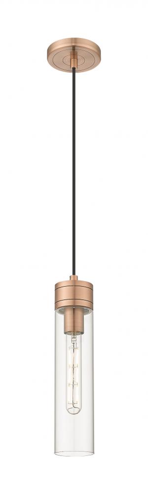Boreas - 1 Light - 3 inch - Antique Copper - Cord Hung - Mini Pendant