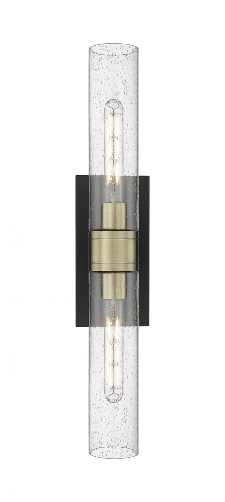 Boreas - 2 Light - 24 inch - Black Antique Brass - Bath Vanity Light