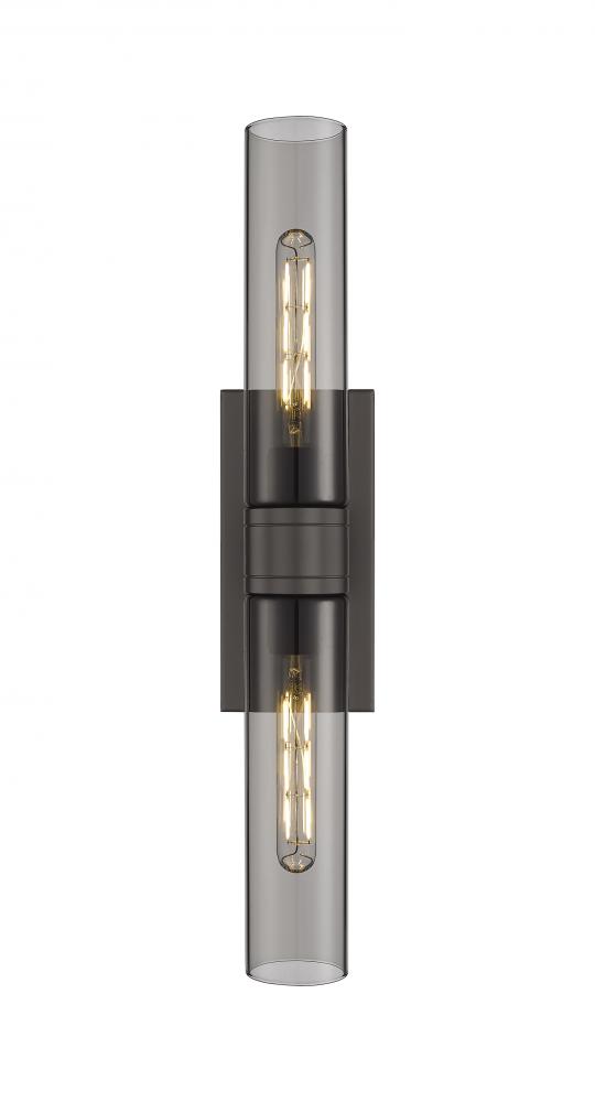 Boreas - 2 Light - 24 inch - Oil Rubbed Bronze - Bath Vanity Light