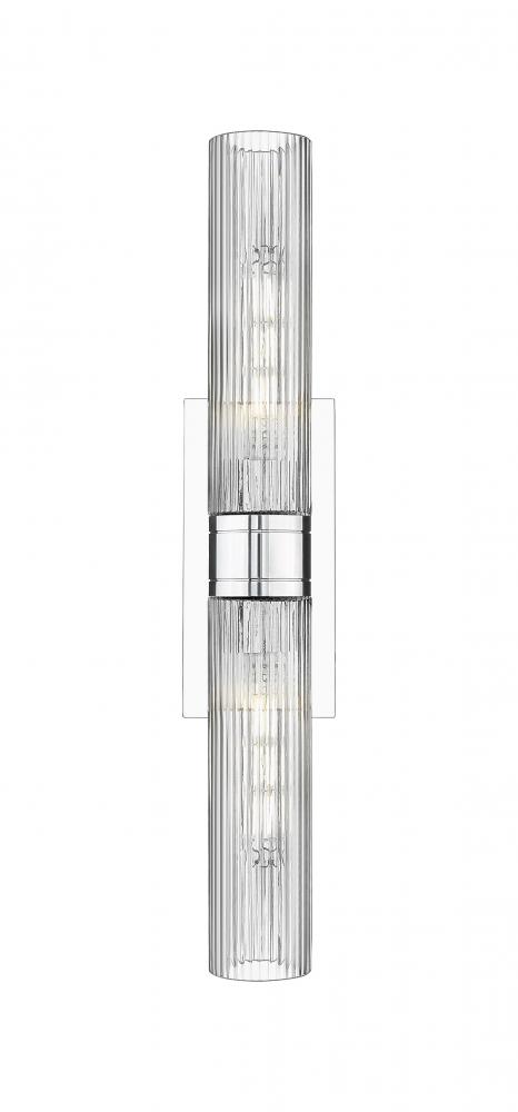 Boreas - 2 Light - 24 inch - Polished Chrome - Bath Vanity Light