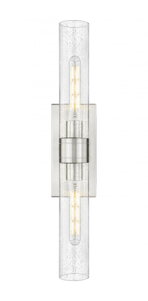 Boreas - 2 Light - 24 inch - Satin Nickel - Bath Vanity Light