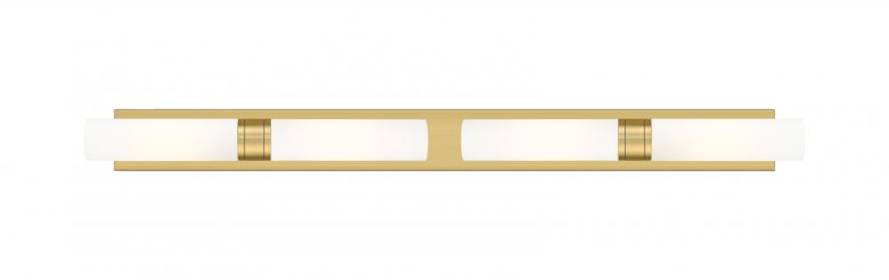 Boreas - 4 Light - 51 inch - Brushed Brass - Bath Vanity Light