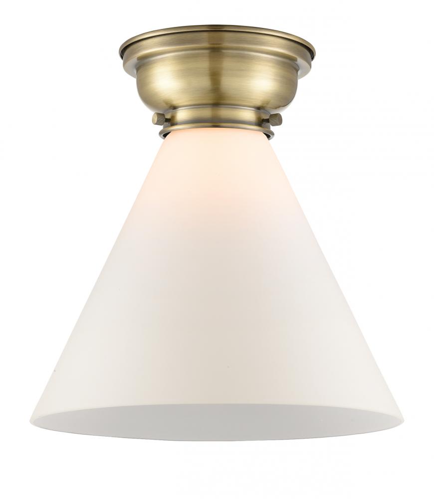 X-Large Cone 1 Light Flush Mount