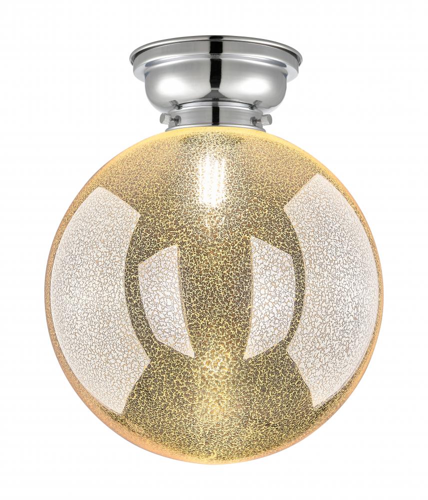 Beacon - 1 Light - 12 inch - Polished Chrome - Flush Mount