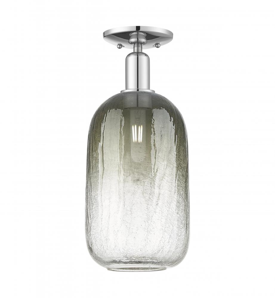 Brookhaven Cloche - 1 Light - 6 inch - Polished Chrome - Semi-Flush Mount