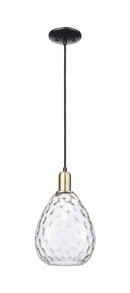 Waverly - 1 Light - 8 inch - Black Antique Brass - Cord hung - Mini Pendant