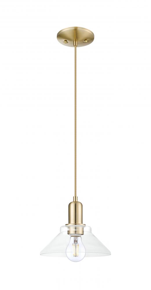 Orwell - 1 Light - 8 inch - Champagne Bronze - Cord hung - Mini Pendant