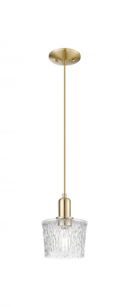 Niagara - 1 Light - 7 inch - Champagne Bronze - Cord hung - Mini Pendant