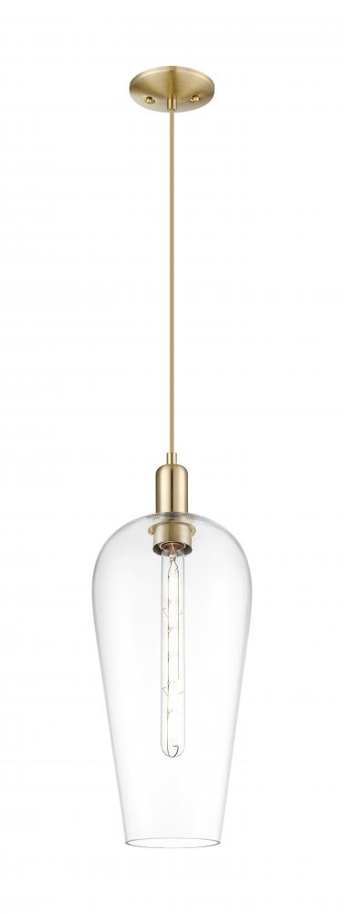 Chelsea - 1 Light - 6 inch - Champagne Bronze - Cord hung - Mini Pendant