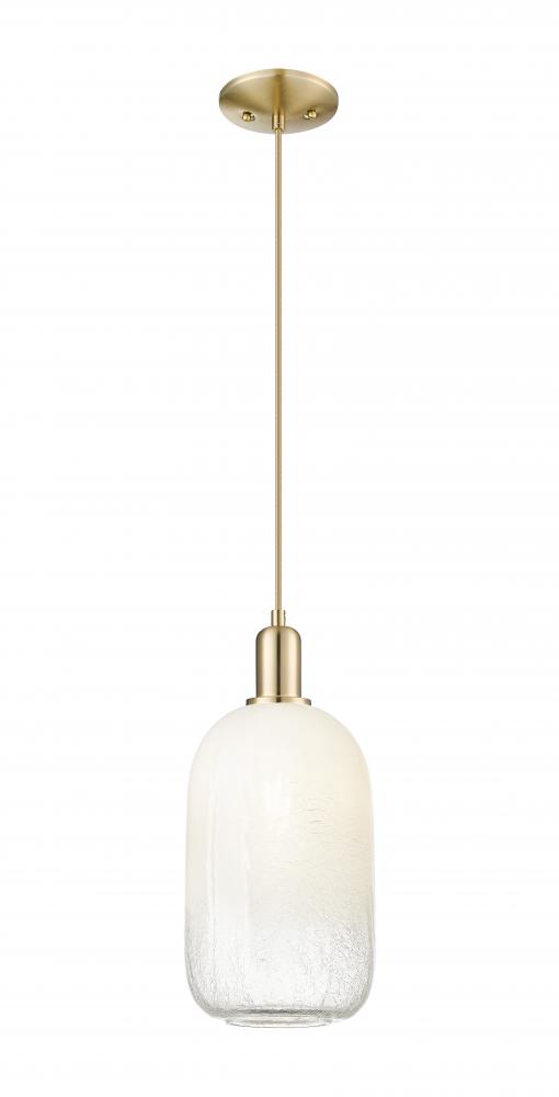 Brookhaven Cloche - 1 Light - 6 inch - Champagne Bronze - Cord hung - Mini Pendant