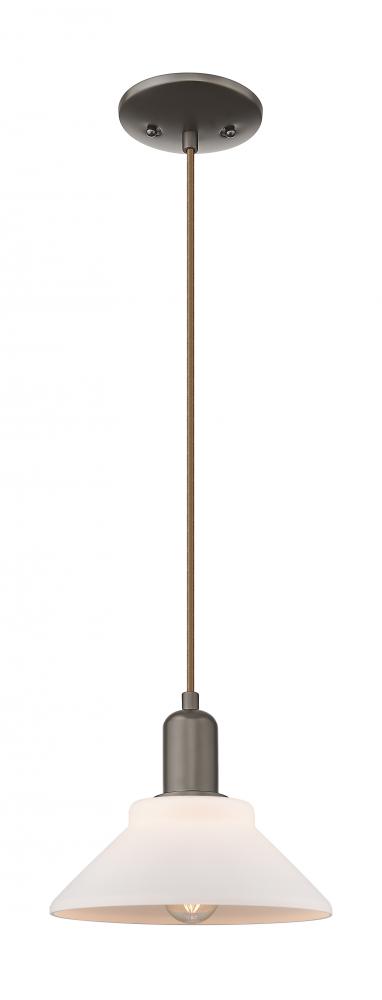 Orwell - 1 Light - 8 inch - Oil Rubbed Bronze - Cord hung - Mini Pendant