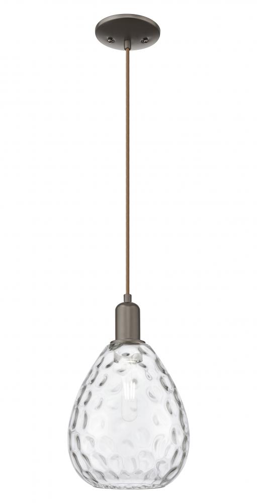 Waverly - 1 Light - 8 inch - Oil Rubbed Bronze - Cord hung - Mini Pendant