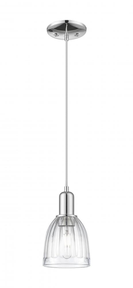 Brookfield - 1 Light - 6 inch - Polished Chrome - Cord hung - Mini Pendant