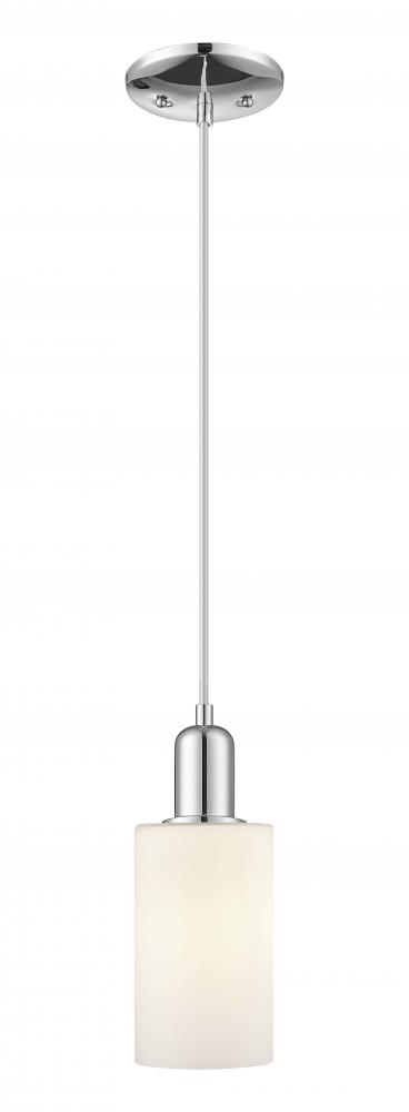Clymer - 1 Light - 4 inch - Polished Chrome - Cord hung - Mini Pendant