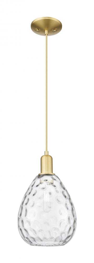 Waverly - 1 Light - 8 inch - Satin Gold - Cord hung - Mini Pendant