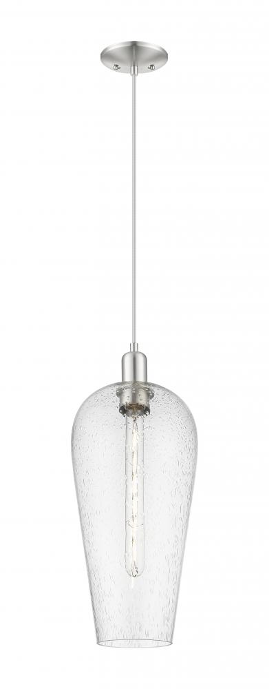 Chelsea - 1 Light - 6 inch - Brushed Satin Nickel - Cord hung - Mini Pendant