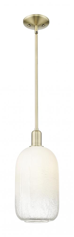Brookhaven Cloche - 1 Light - 6 inch - Antique Brass - Mini Pendant
