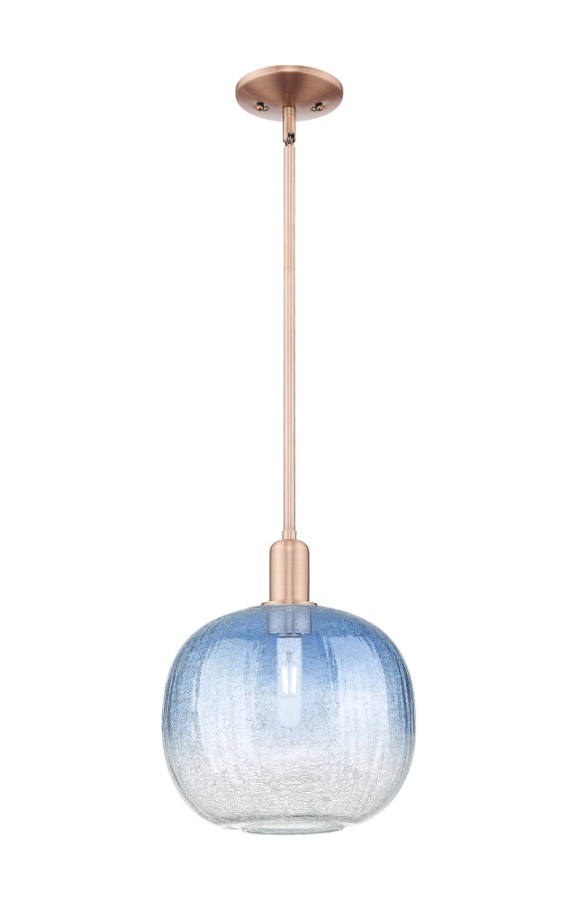 Brookhaven Sphere - 1 Light - 6 inch - Antique Copper - Mini Pendant