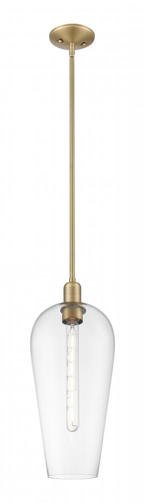 Chelsea - 1 Light - 6 inch - Brushed Brass - Mini Pendant