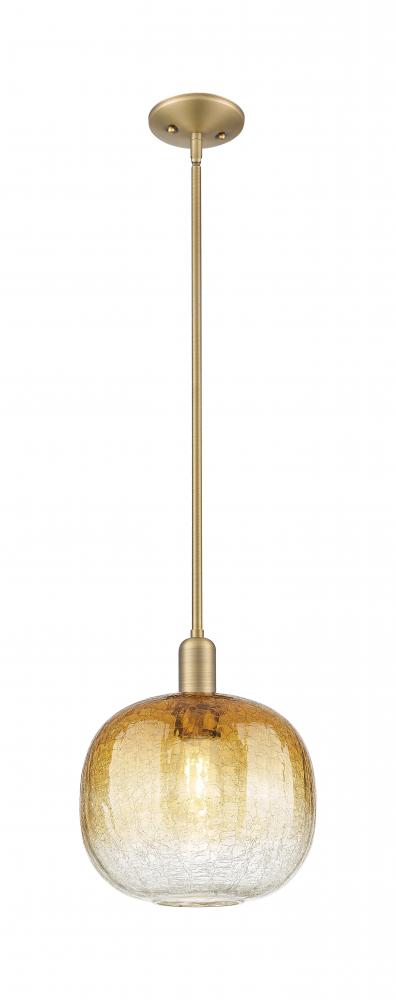 Brookhaven Sphere - 1 Light - 6 inch - Brushed Brass - Mini Pendant