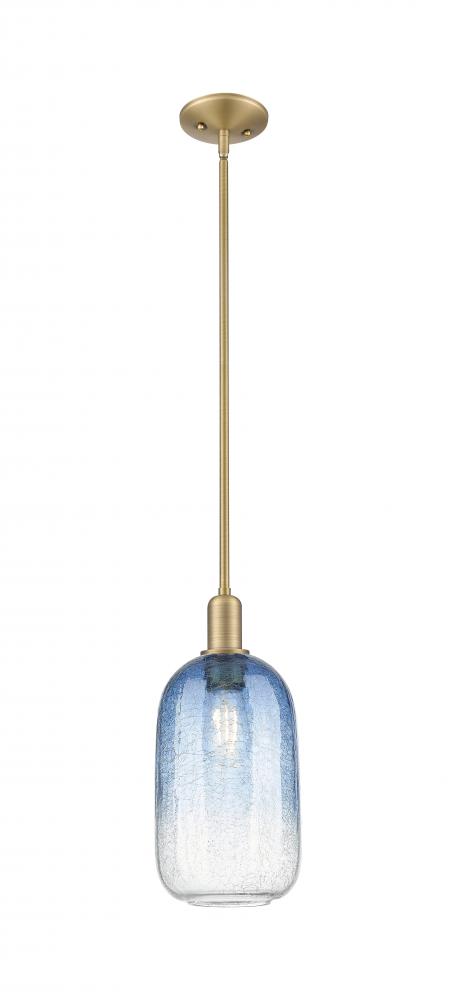 Brookhaven Cloche - 1 Light - 6 inch - Brushed Brass - Mini Pendant