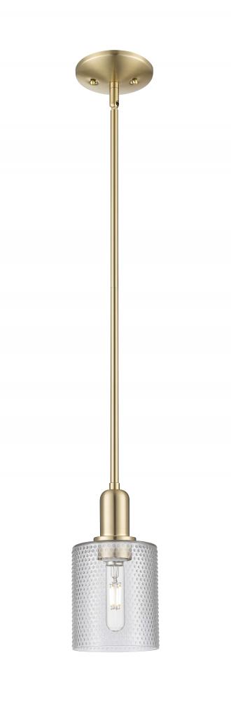 Cobbleskill - 1 Light - 5 inch - Champagne Bronze - Stem hung - Mini Pendant