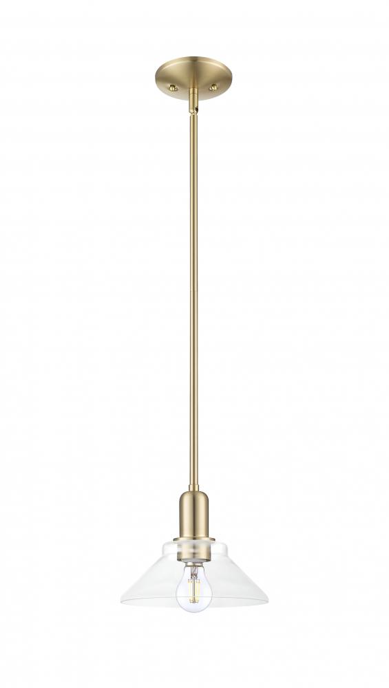 Orwell - 1 Light - 8 inch - Champagne Bronze - Stem hung - Mini Pendant