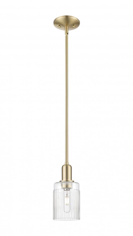 Hadley - 1 Light - 5 inch - Champagne Bronze - Stem hung - Mini Pendant