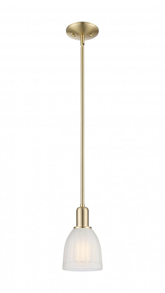 Brookfield - 1 Light - 6 inch - Champagne Bronze - Stem hung - Mini Pendant