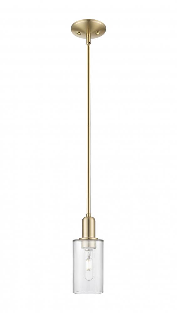 Clymer - 1 Light - 4 inch - Champagne Bronze - Stem hung - Mini Pendant