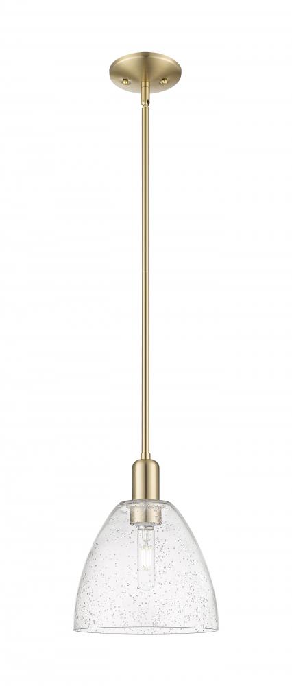 Bristol - 1 Light - 9 inch - Champagne Bronze - Stem hung - Mini Pendant