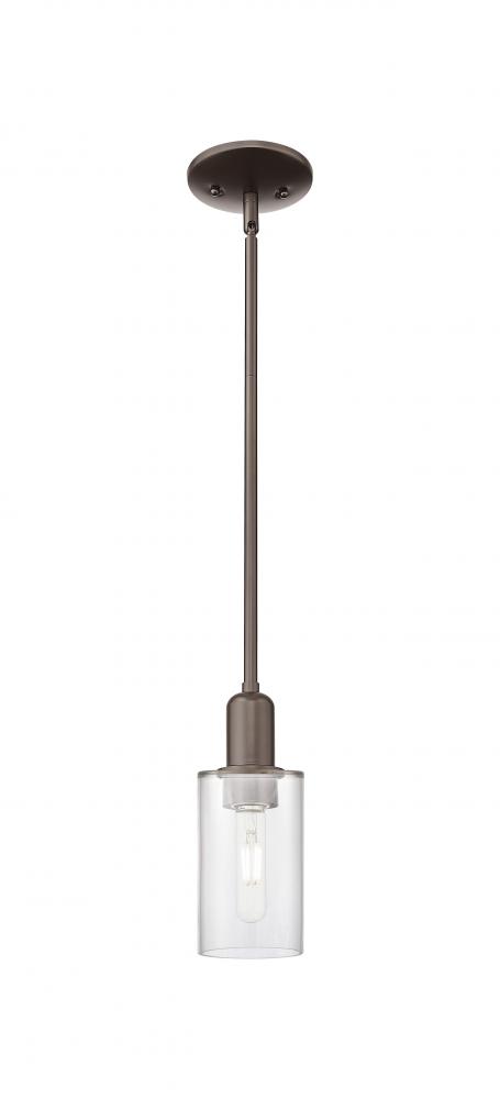 Clymer - 1 Light - 4 inch - Oil Rubbed Bronze - Stem hung - Mini Pendant