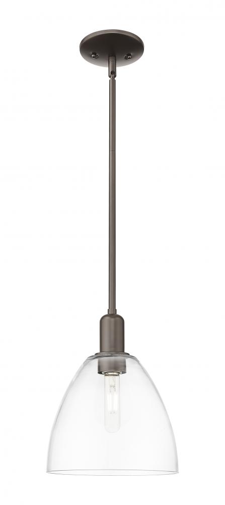 Bristol - 1 Light - 9 inch - Oil Rubbed Bronze - Stem hung - Mini Pendant